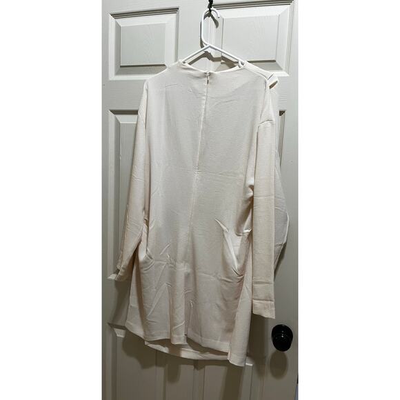 NWT - H&M Cream Dress size XL - Picture 6 of 8